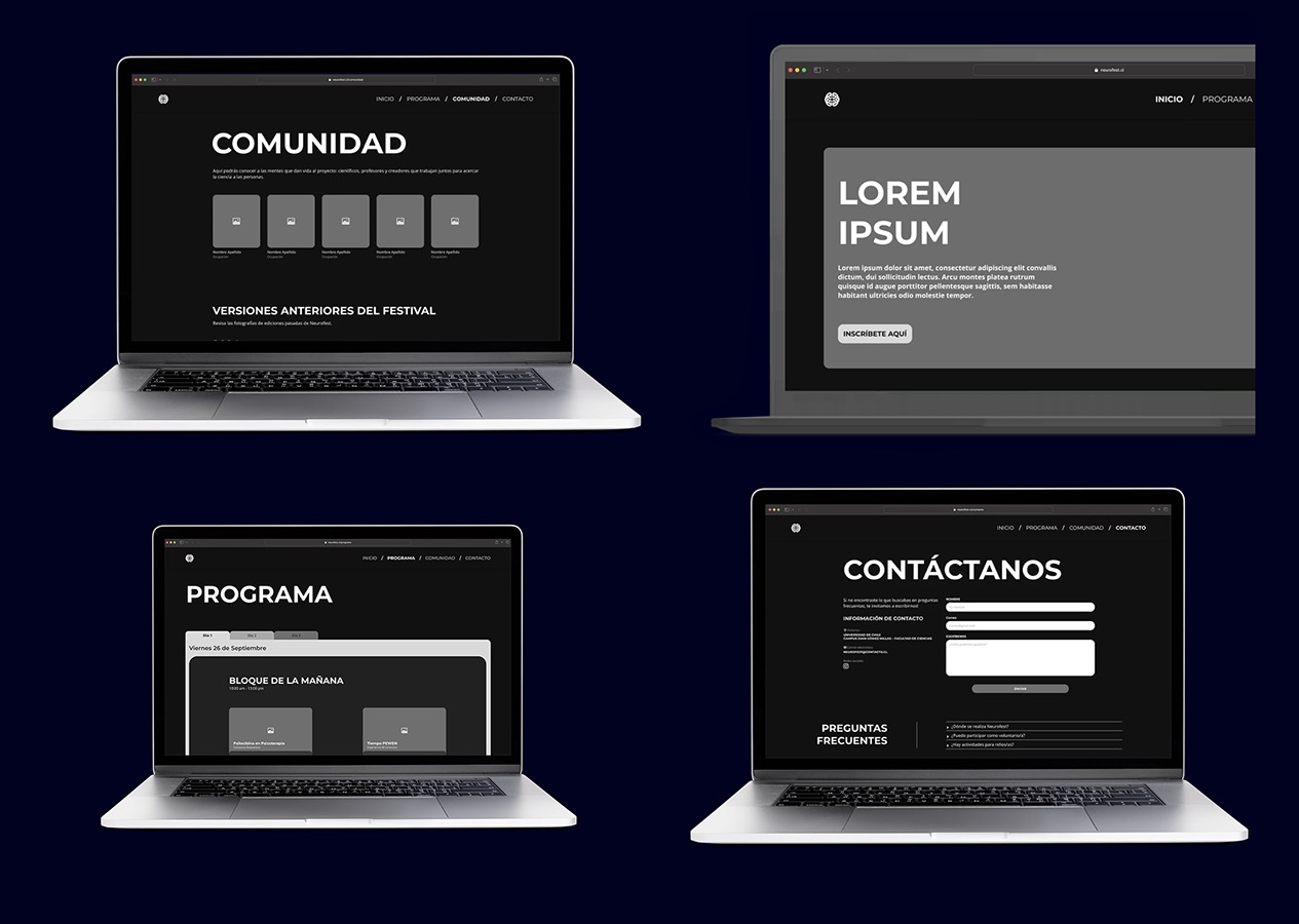 NEUROFEST el Festival de la Neurociencia – Investigación de Usuarios