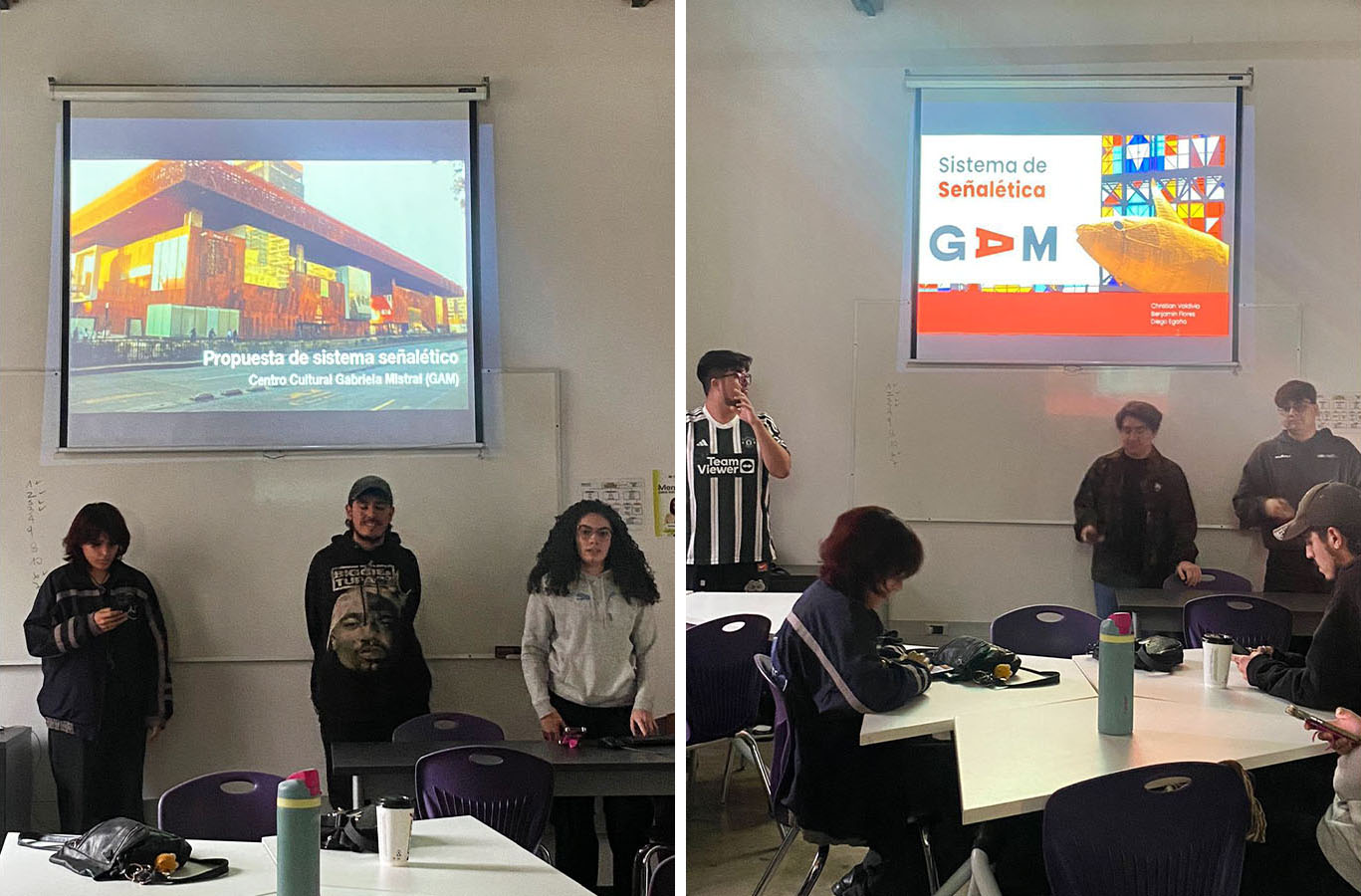 Sistema Señalético para Centro Cultural Gabriela Mistral GAM