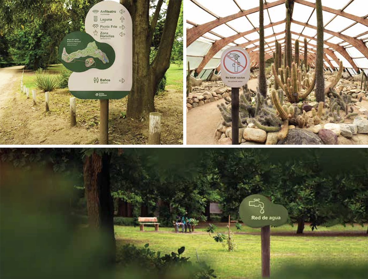 Diseño de Marca + Sistema Señalización Jardín Botánico Nacional Viña del Mar