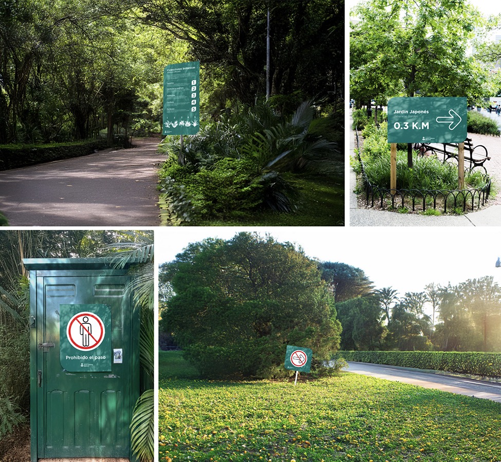 Diseño de Marca + Sistema Señalización Jardín Botánico Nacional Viña del Mar