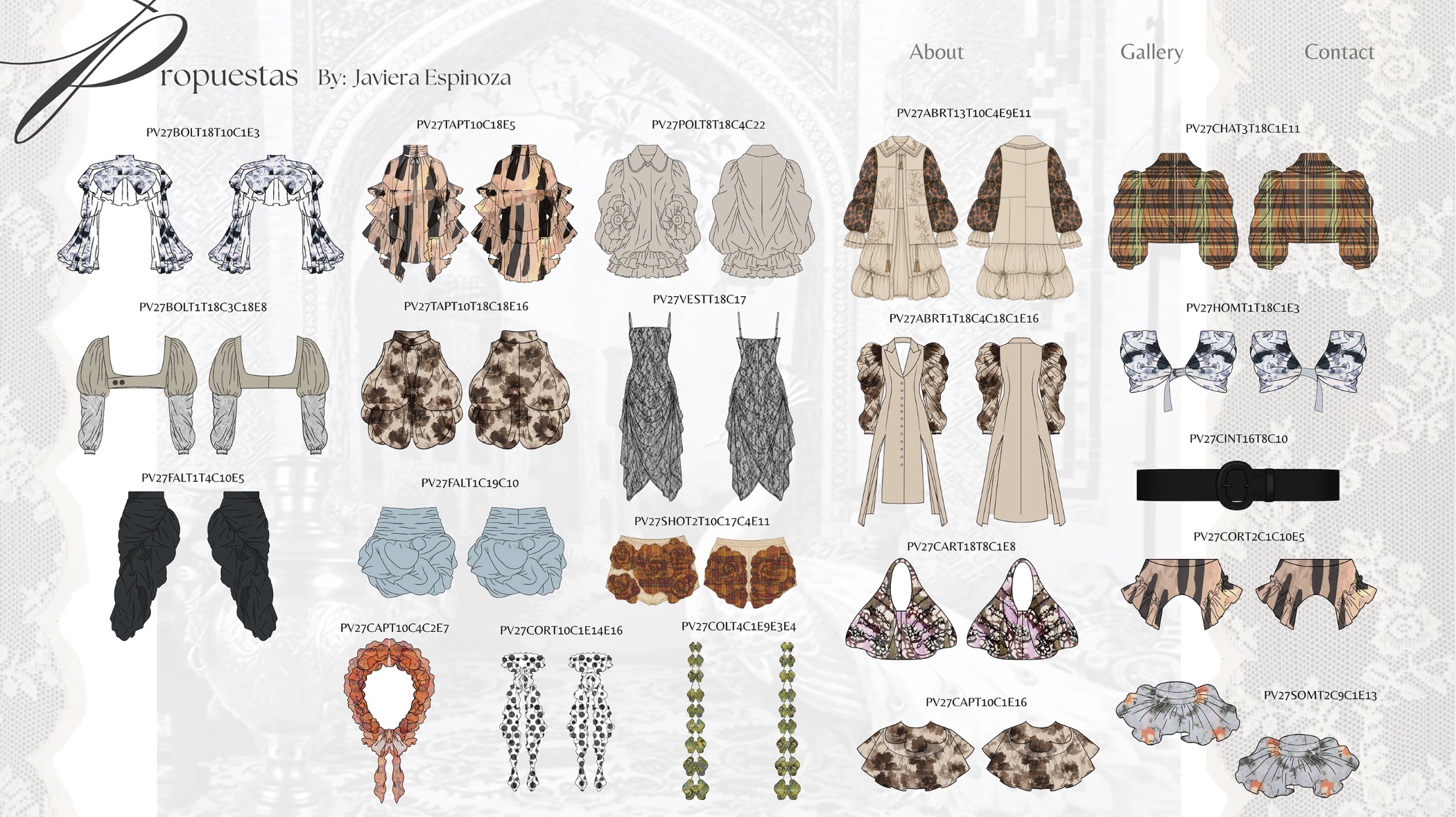 Colección Vestuario Otoño Invierno ’26 – Nieves Marín