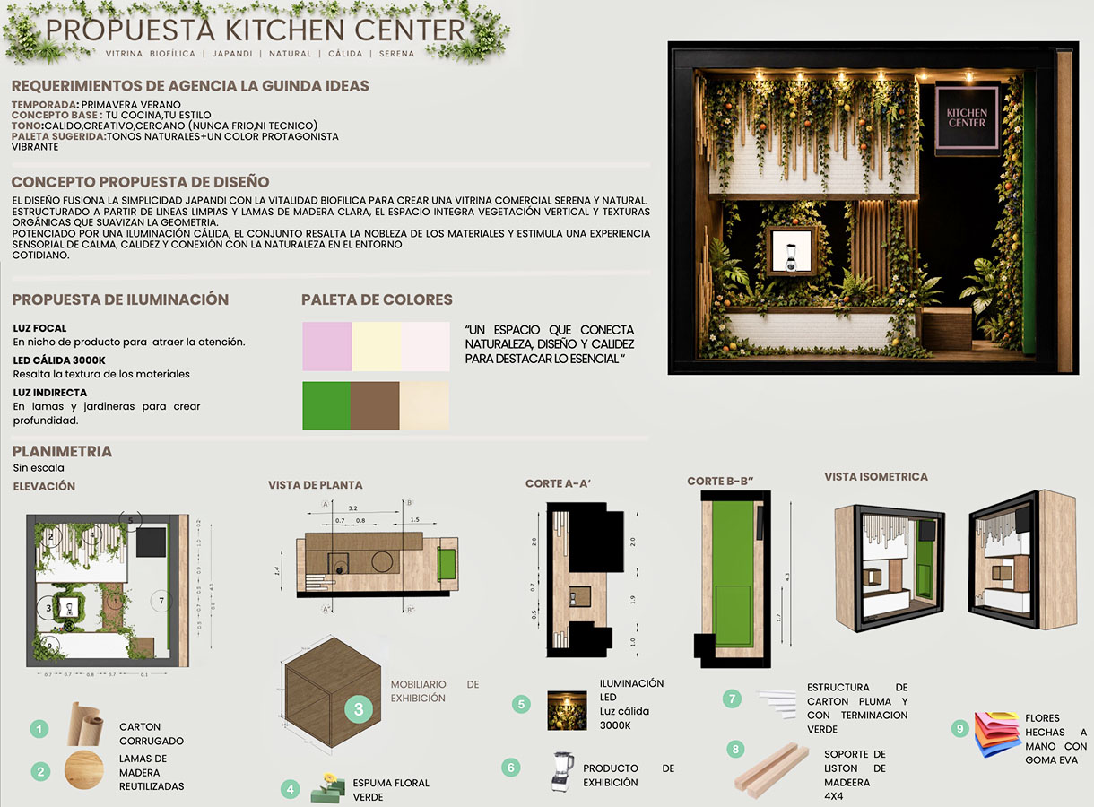 Diseño de Vitrinas – Guinda Producciones