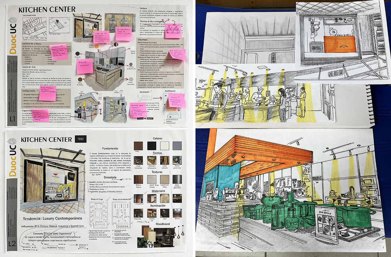 Diseño de Vitrinas – Guinda Producciones