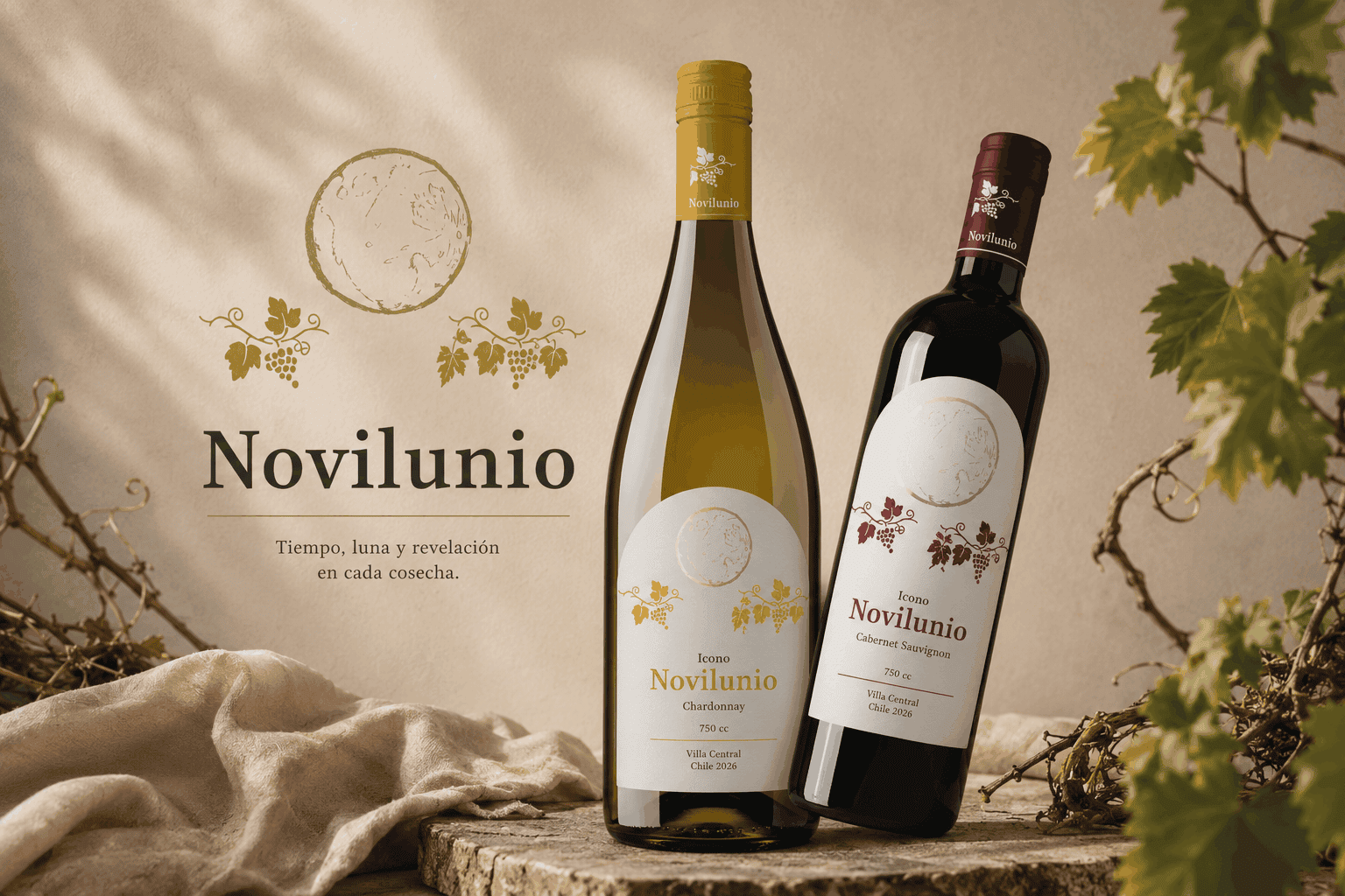 Novilunio. Tiempo, luna y revelación en cada cosecha.
