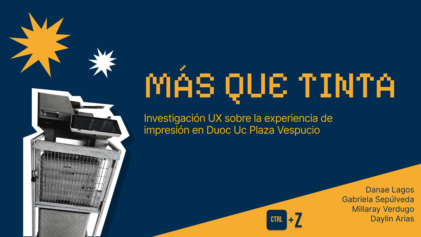 Investigación ux de impresoras en duocuc plaza vespucio