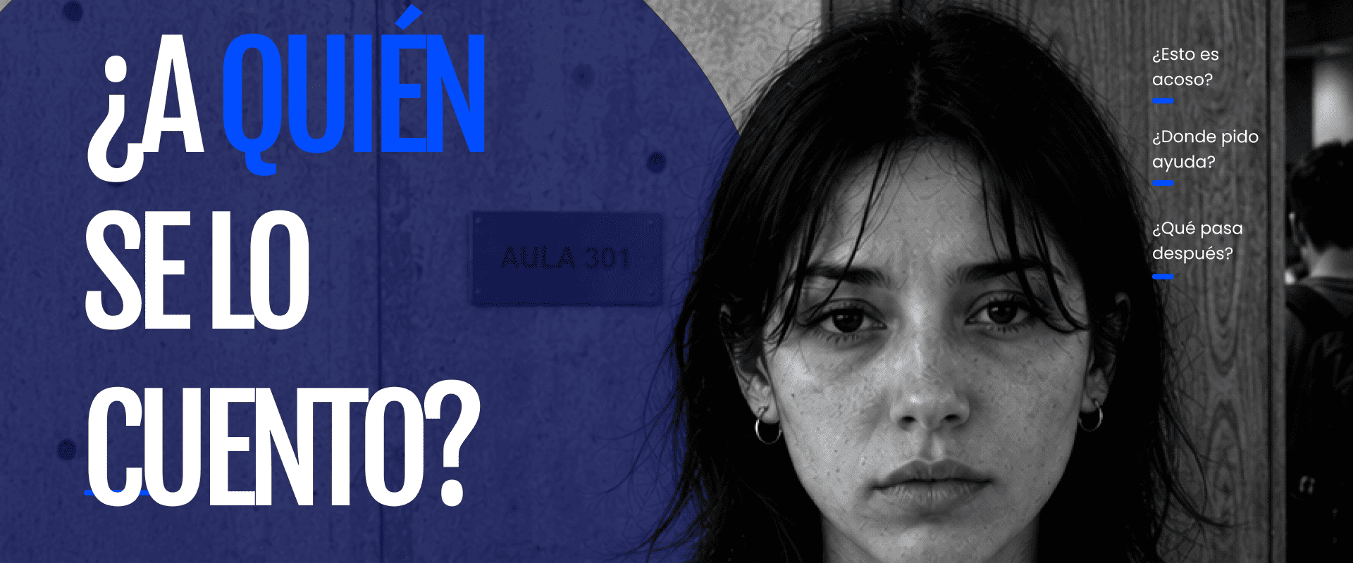 ¿A quién se lo cuento? — Acoso en espacios educativos