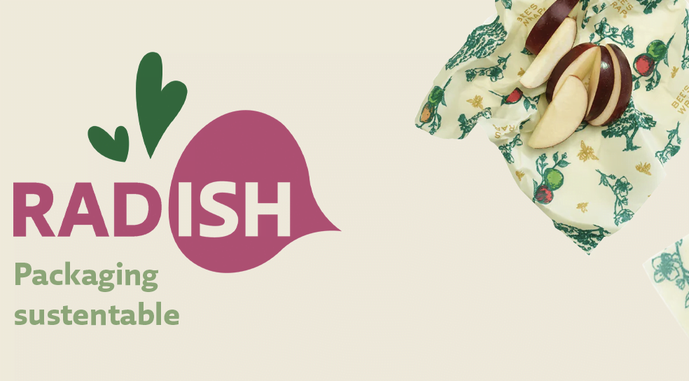Radish: packaging sustentable