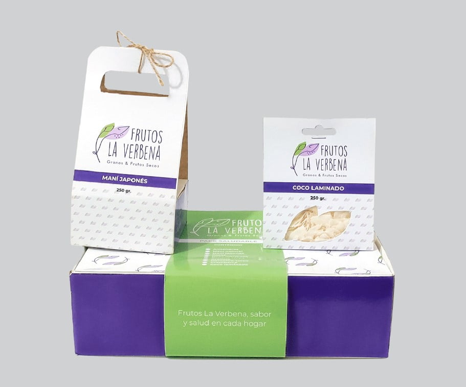 Packaging «Frutos la Verbena»