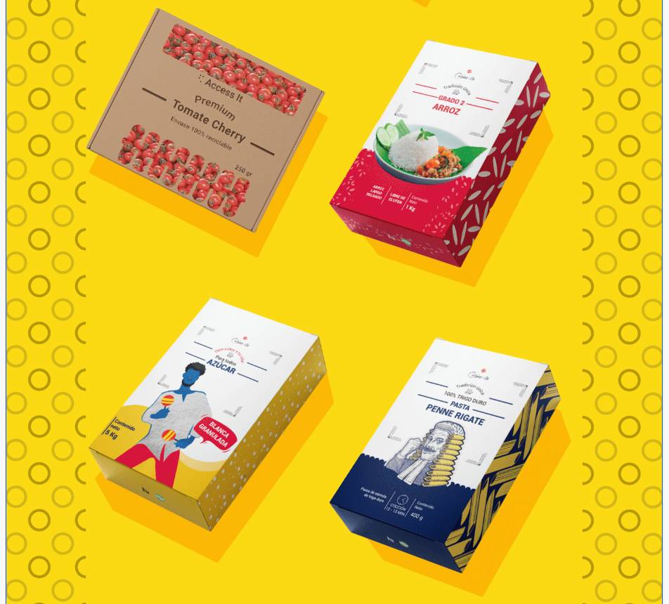 Packaging inclusivo