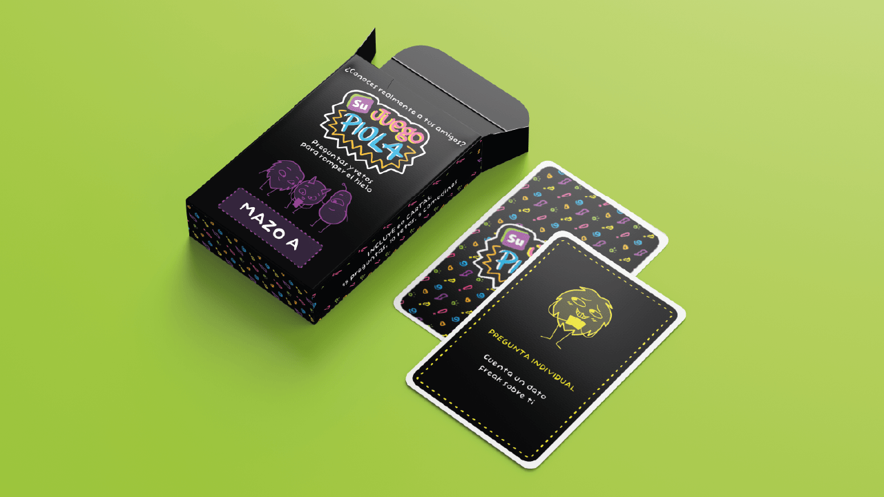 Juego de Cartas «Su Juego Piola»