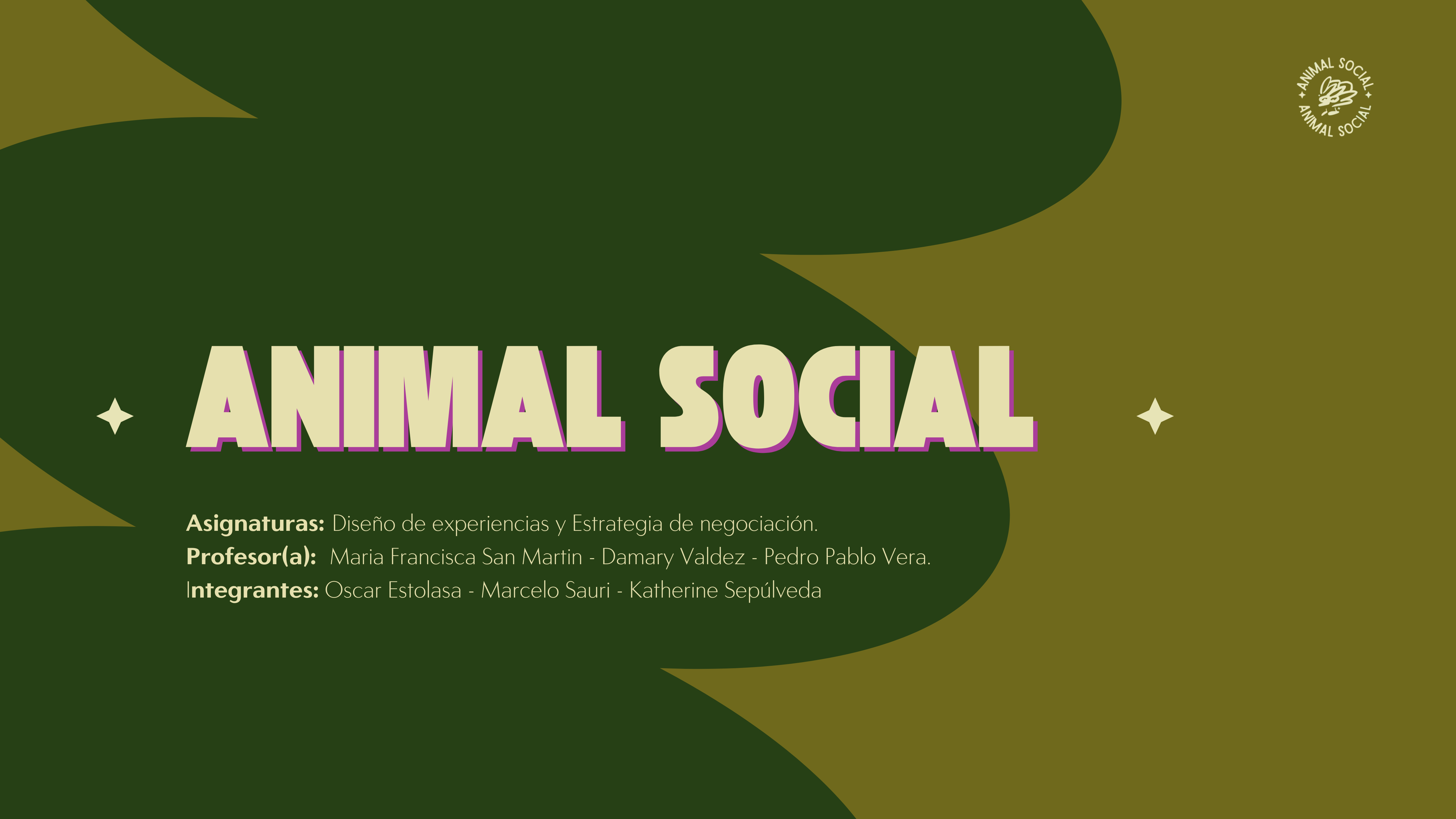 Propuesta de diseño para Animal social