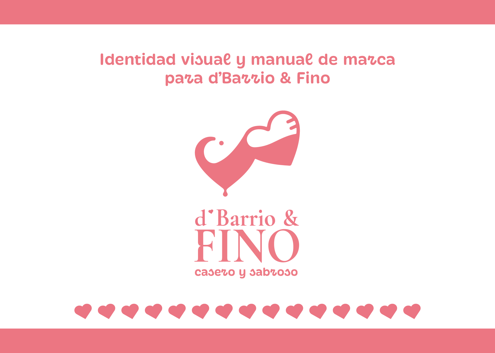 Identidad Visual d’ Barrio & Fino
