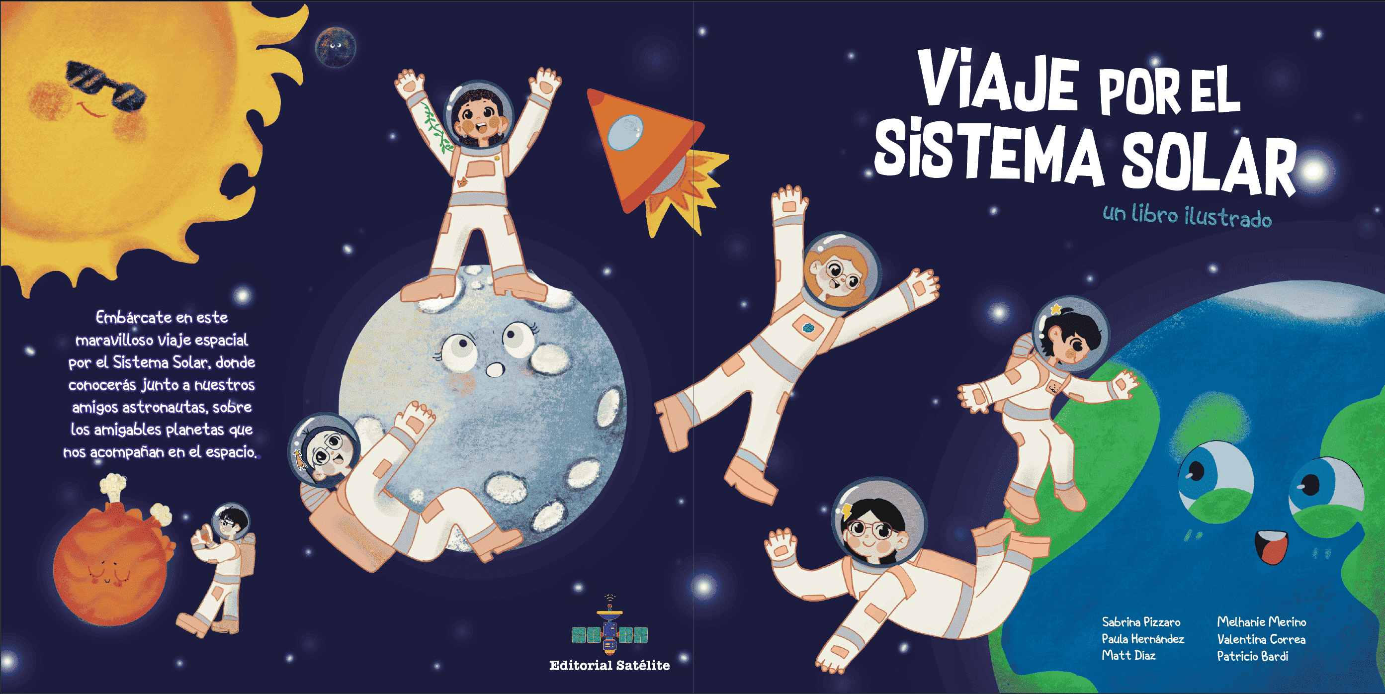 Viaje por el Sistema Solar: un libro ilustrado