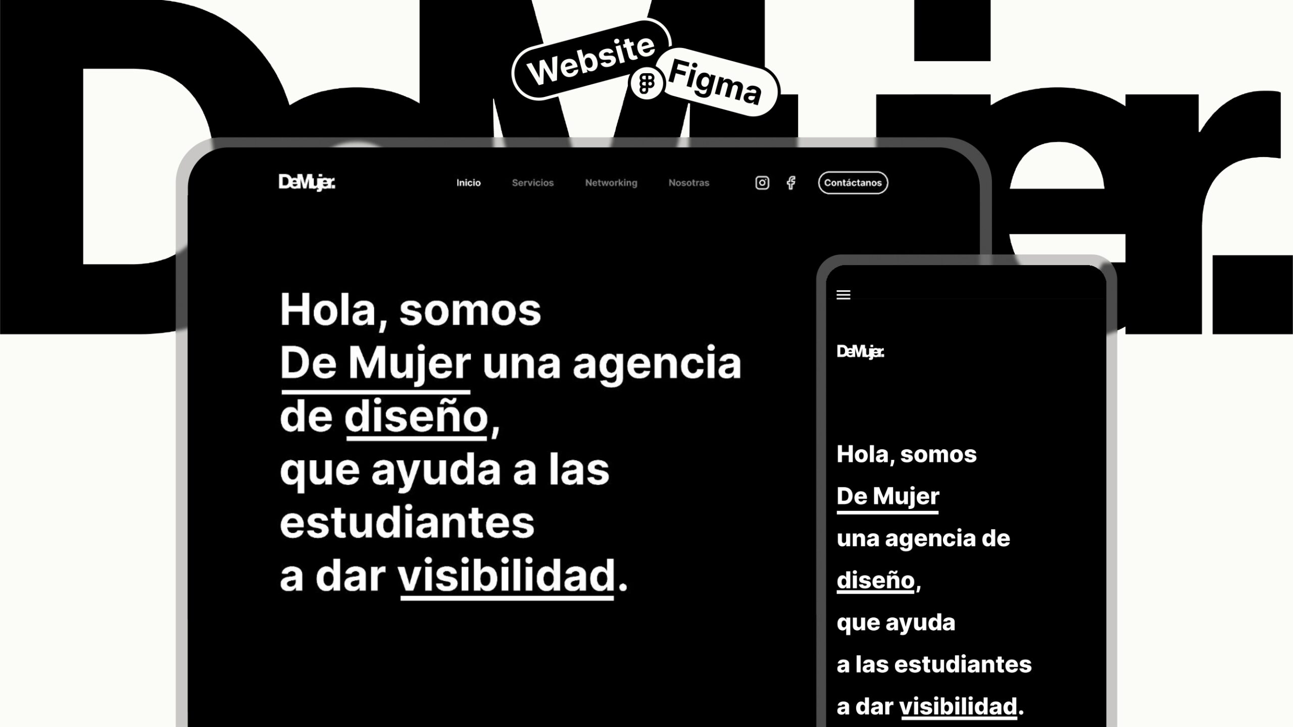 DeMujer: Agencia de Diseño para Diseñadoras