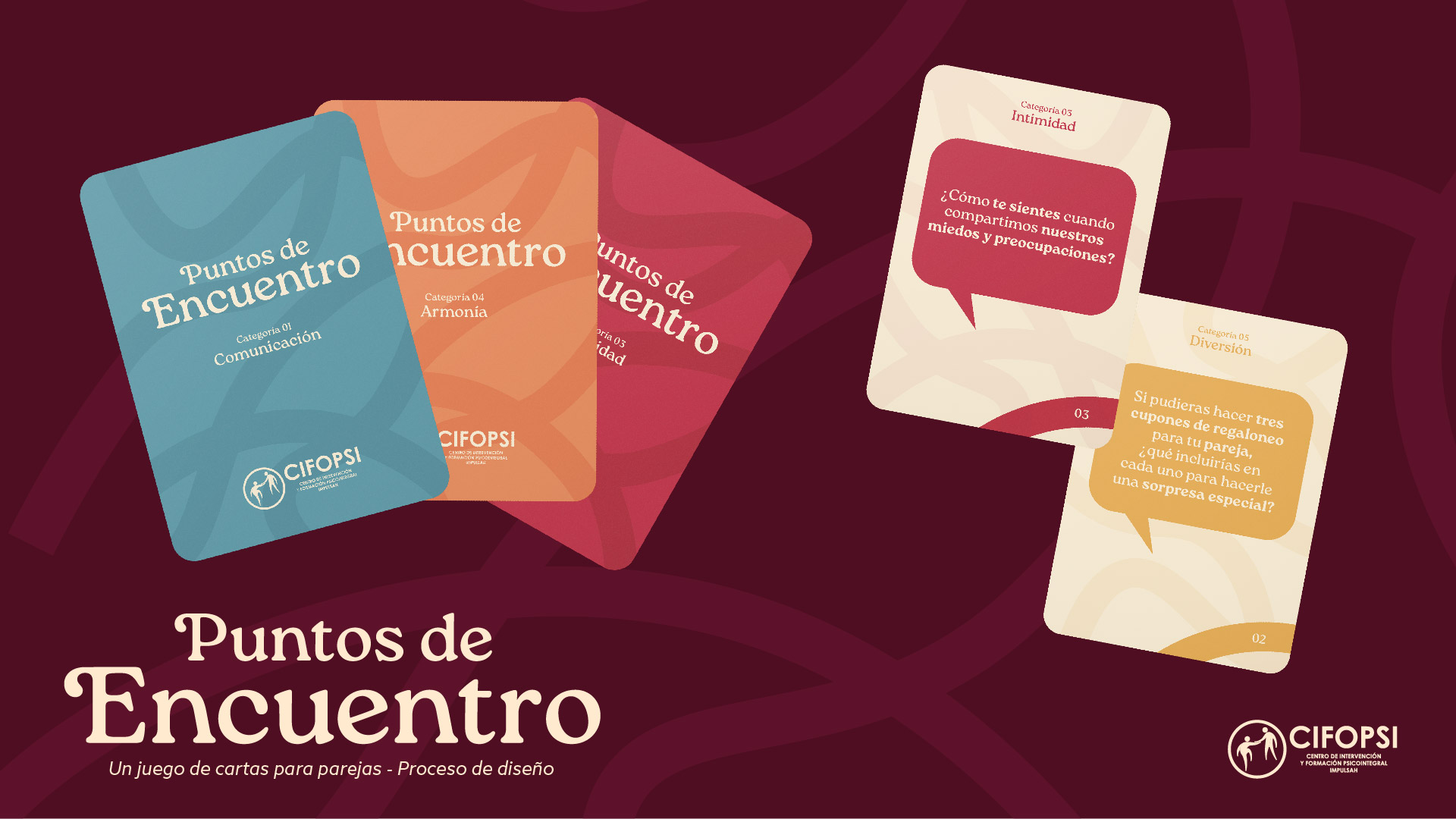Puntos de encuentro – Un juego de cartas para parejas.