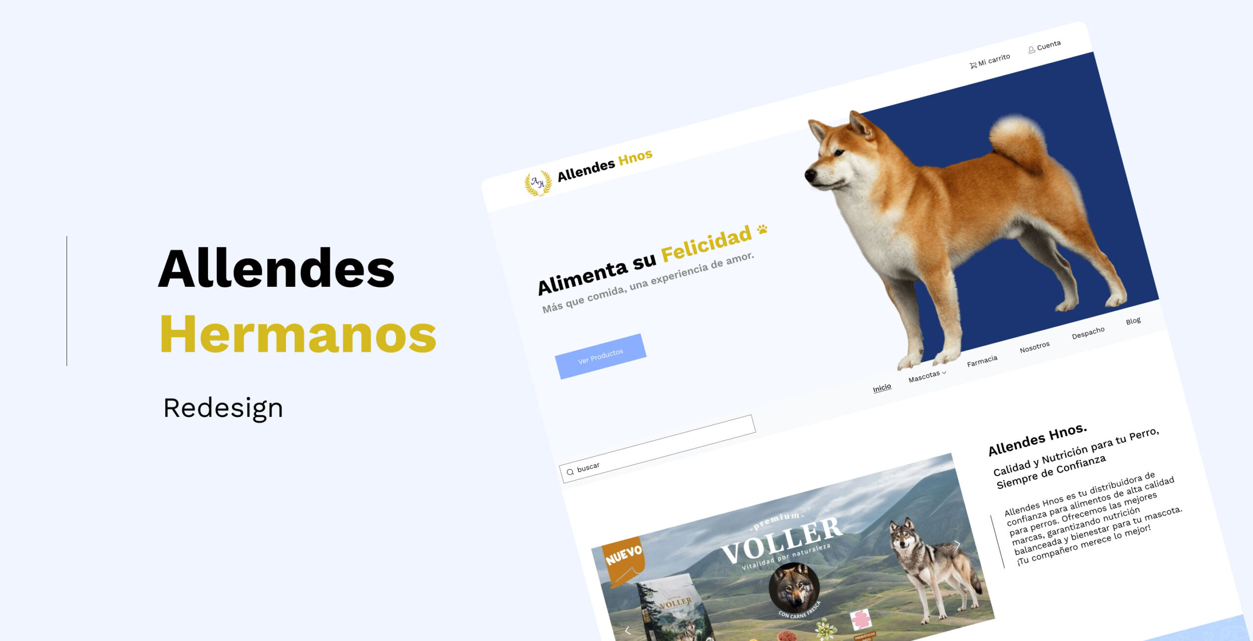 Rediseño Allendes Hermanos