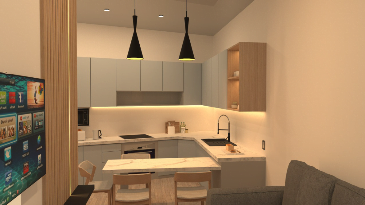 Propuesta Espacio Habitacional Ñuñoa
