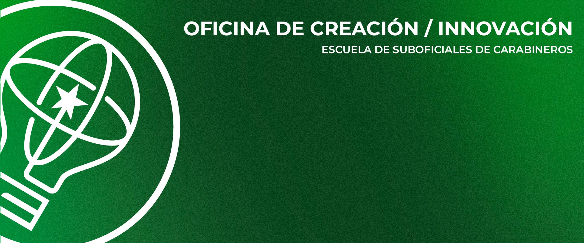 Identidad Visual Oficina de Innovación / Escuela de Suboficiales de Carabineros
