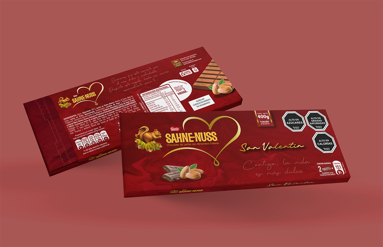 Sahne Nuss San Valentín