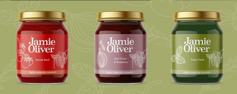 Packaging Jamie Oliver
