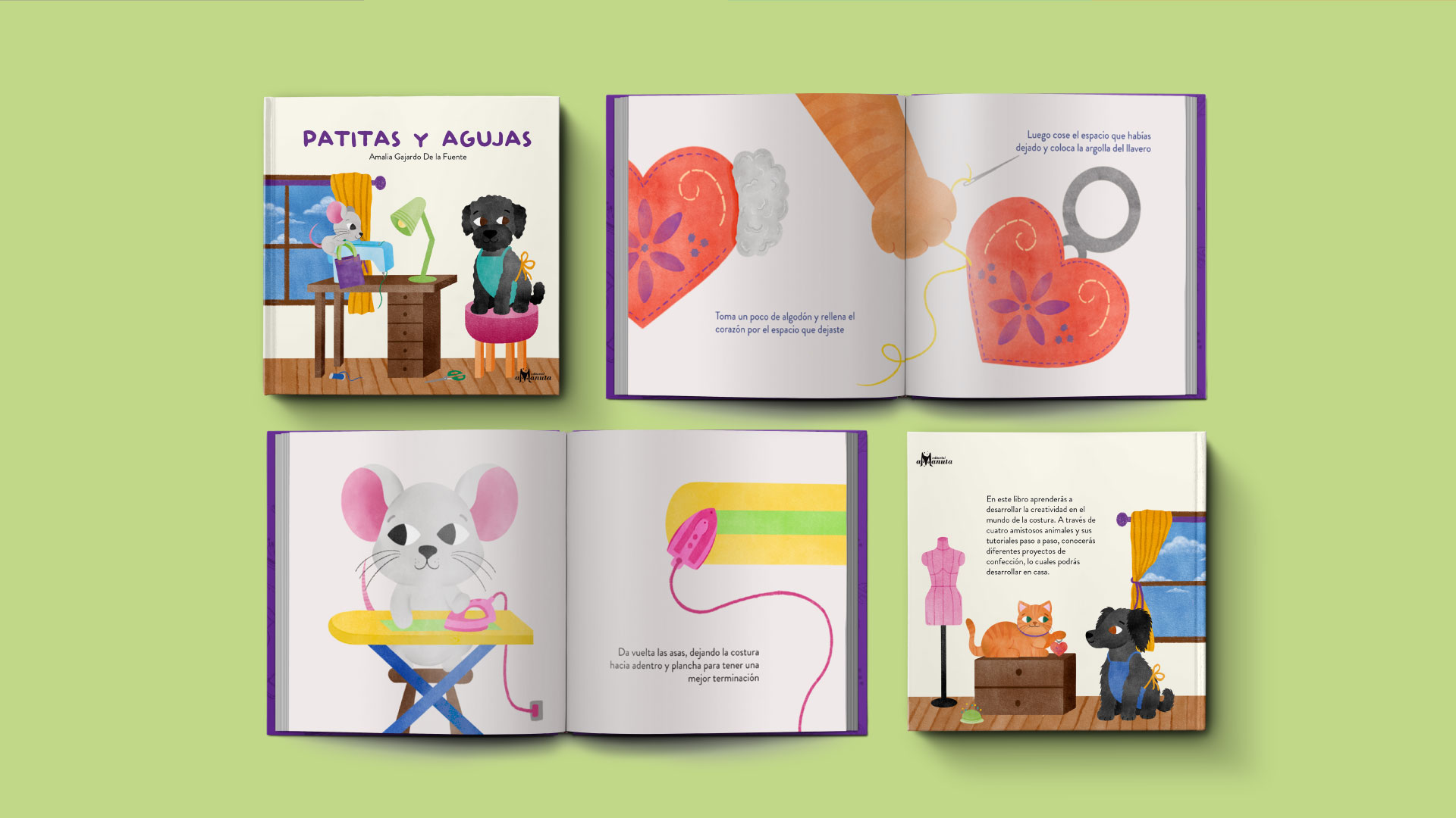 Libro Patitas y Agujas