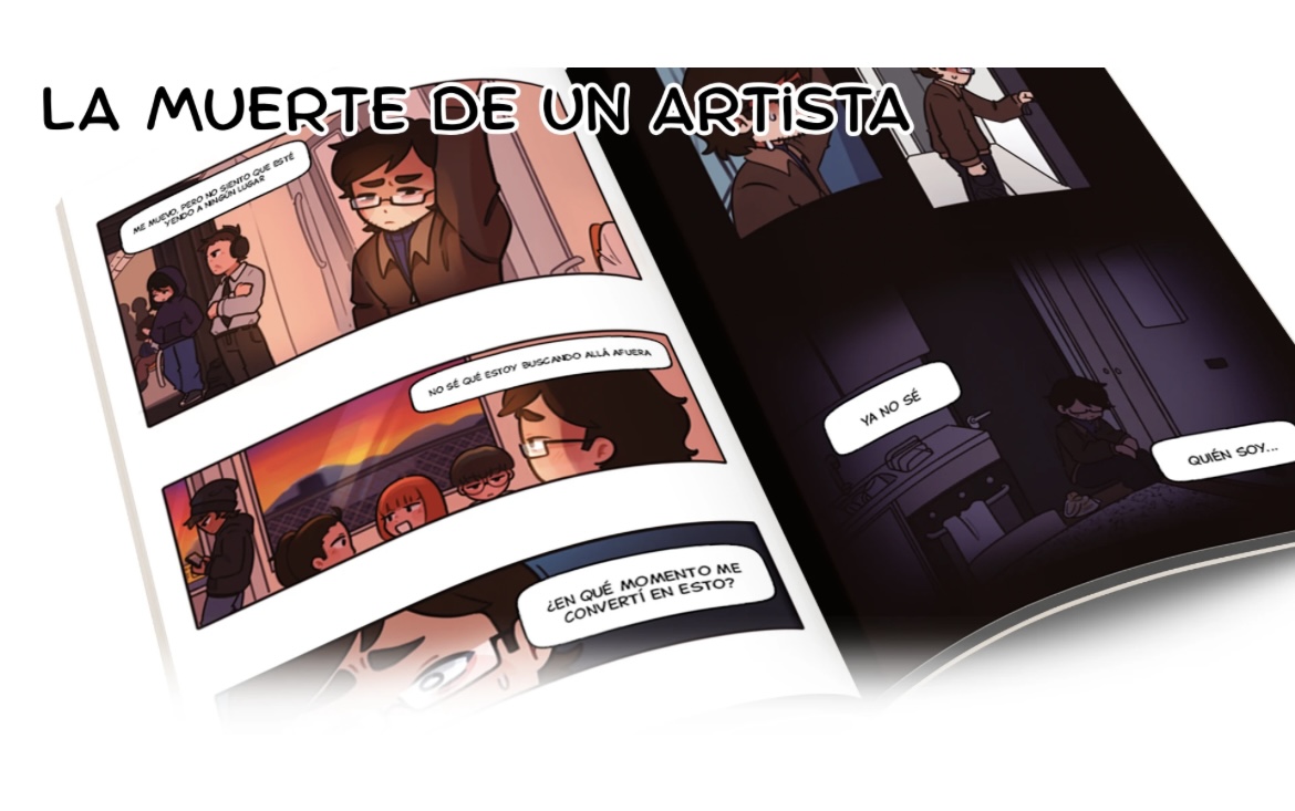 La muerte de un artista – Comic