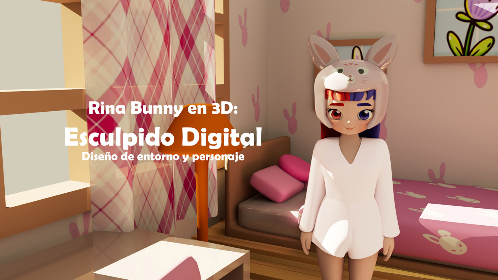 Rina Bunny en 3D