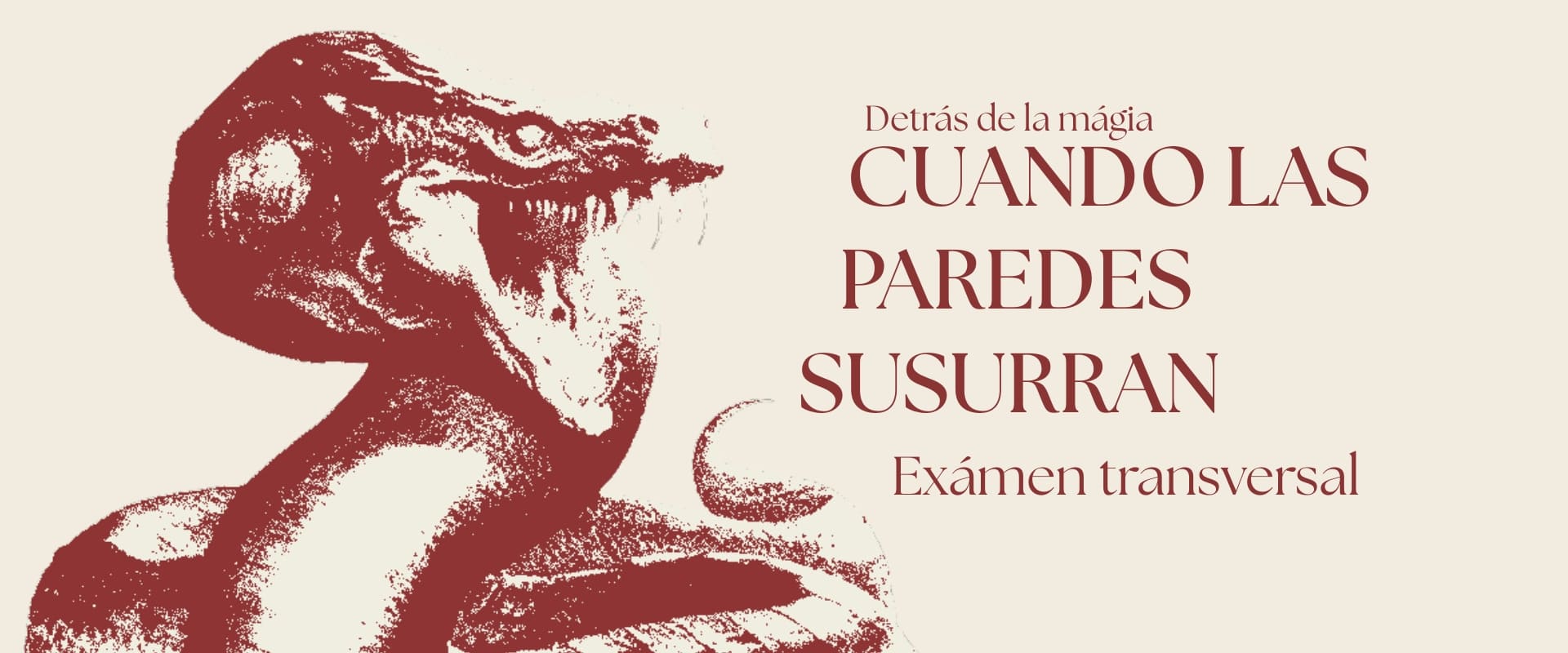 Detrás de la magia: Cuando las paredes susurran