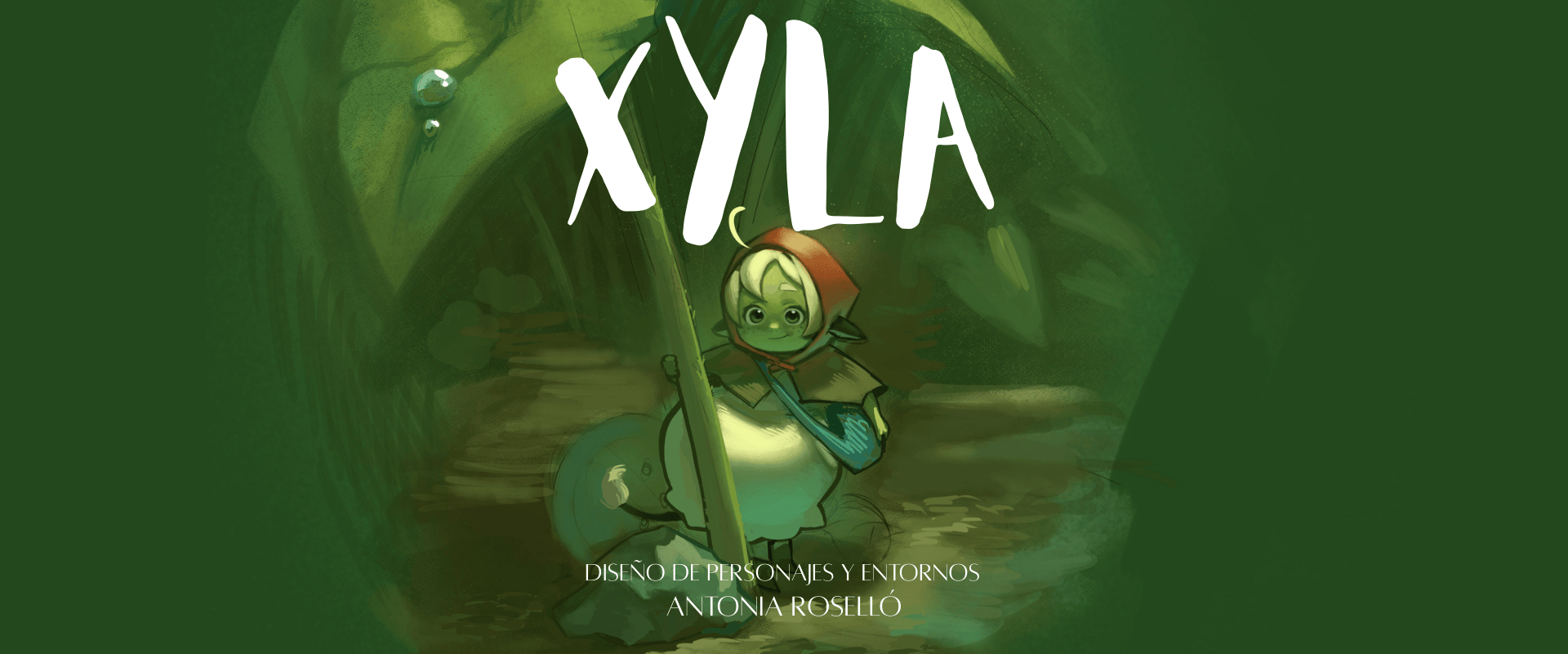 Diseño de personajes y entornos: Xyla
