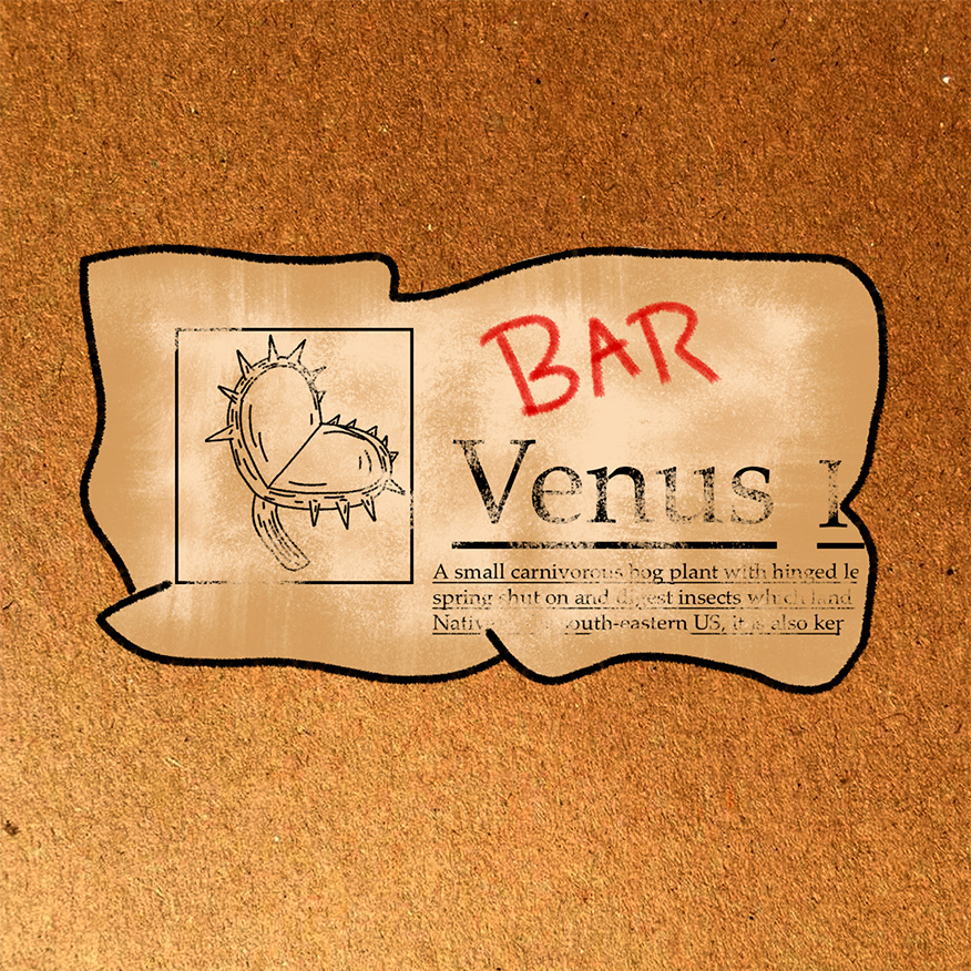 Bar Venus (Diseño de personajes y entornos)