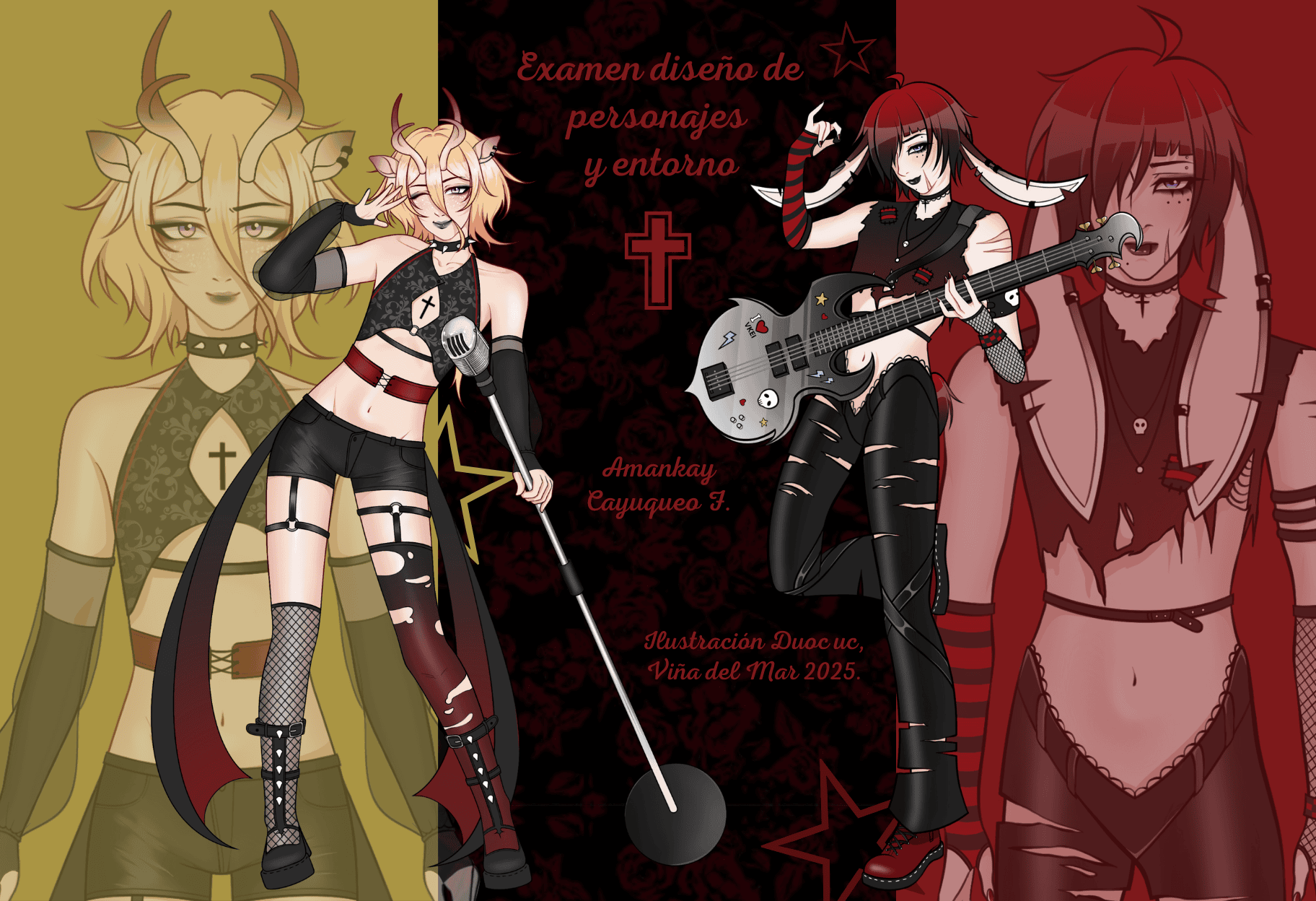Ciel y Lux – Diseño de personaje y entornos