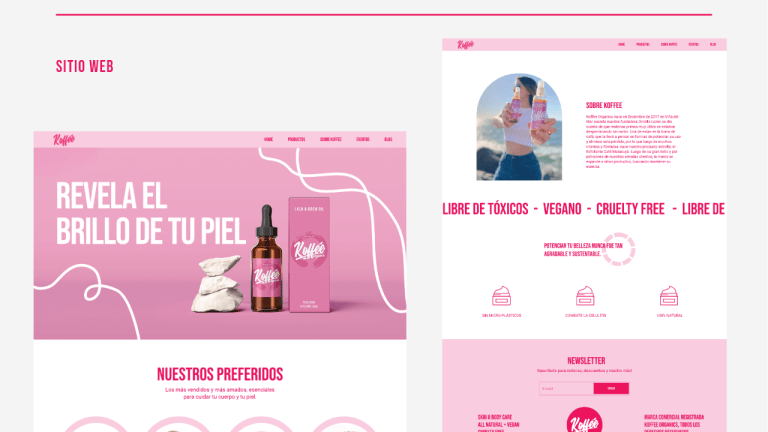 Sitio Web LATAM Koffee Organics
