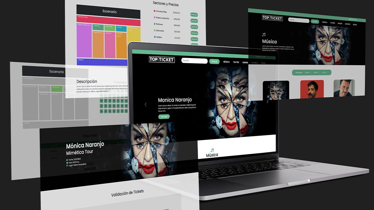 Rediseño TopTicket
